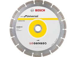 Алмазный круг 230х22 мм универс. сегмент. ECO UNIVERSAL BOSCH (сухая резка)