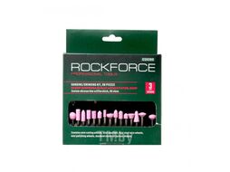 Набор аксессуаров для мини-дрелей, 80пр., в пластиковом кейсе Rock Force RF-GSK080