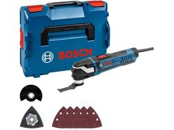 Многофункциональный инструмент (реноватор) BOSCH GOP 40-30 в кор. + аксессуары (400 Вт, 8000 -20000 об/мин, StarlockPlus) (0601231000)