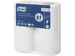 Туалетная бумага Tork Advanced в стандартном рулоне 120158