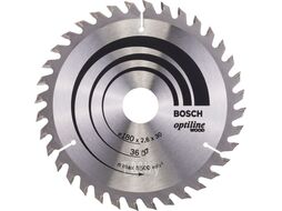 Диск 180х30 36 зубов OPTILINE (2608640609) (BOSCH)