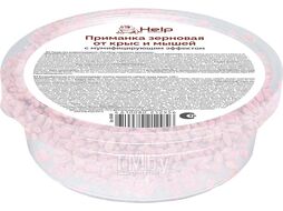 Приманка для уничтожения крыс и мышей (зерновая), лоток, 150 г, HELP (в лотке)