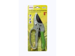 Секатор садовый усиленный с храповым механизмом (L-200мм) WMC TOOLS TG1301014