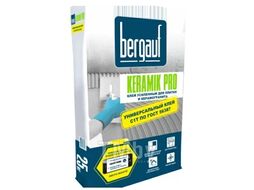 Клей усиленный для плитки Bergauf Keramik Pro, 25 кг УСИЛЕННЫЙ