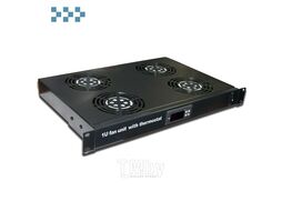 Блок вентиляторов 19” с термоконтролем 1U TWT TWT-CBB-FANB4-RACK-T