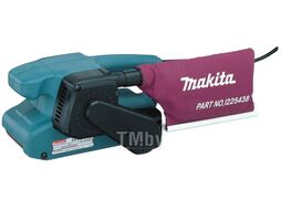 Ленточная шлифмашина MAKITA 9910 K в чем. (650 Вт, лента 76х457 мм)