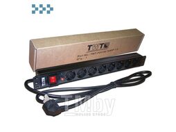 Блок силовых розеток 19″ TWT-PDU19-16A8P-1.8