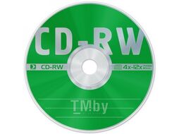 Диск CD-RW Data Standard 4X-12X 700Мб Slim