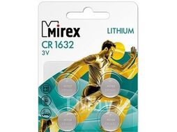 Батарейка CR1632 Mirex литиевая блистер 4 шт