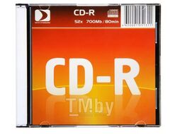 Диск CD-R Data Standard 52X 700Мб Slim