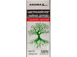 Эфирное масло Aroma Saules Австралийское Чайное Дерево с Канукой и Манукой (15мл)