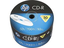 Оптический диск CD-R 700Mb HP 52x в пленке 50 шт. 69300