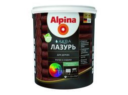 Лазурь для дерева ALPINA Аква (махагон; 2.5 л) 948103481