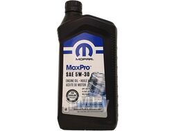 Масло моторное синтетическое 946мл - 5W30 MaxPro (GF-6A, API-SP, MS-6395) CHRYSLER 68518204AA