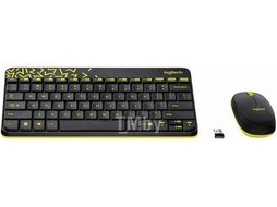 Клавиатура + мышь Logitech MK240 NANO (920-008213) Black СТБ