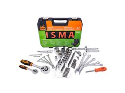 Набор инструментов 82пр.1/4''1/2''(6гр.)(4-32мм) ISMA ISMA-4821-5