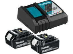 Аккумулятор (18V / 2*5.0 Ah) + DC18RC (Коробка) MAKITA BL1850B