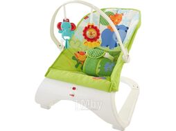 Детский шезлонг Fisher-Price Друзья тропического леса / CJJ79