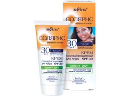 Крем солнцезащитный Belita Солярис Sunny Day для лица SPF30 (50мл)