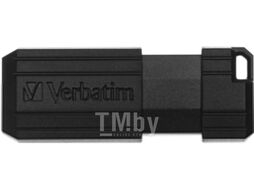 USB 2.0 FlashDrive 8GB Verbatim Pinstripe черный 49062