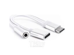 Адаптер ATOM USB Type-C 3.1 - 3.5 Jack/USB Type-C 31043