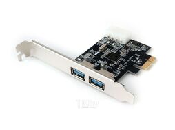 Контроллер USB Gembird SPCR-01, в PCI-express, порты: 2 внешн. USB 3.0