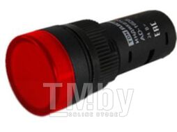 Лампа AD-16DS(LED)матрица d16мм красный 24В AC/DC TDM SQ0702-0056