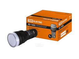 Лампа AD-16DS(LED)матрица d16мм белый 230В АС TDM SQ0702-0070