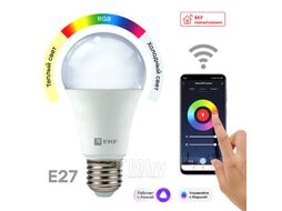 Умная лампа EKF Connect 8W WIFI RGBW E27 slwf-e27-rgbw