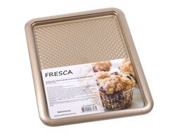 Форма для запекания металлическая антипригарная 41,5x32x1,6 см Fresca