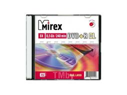 Оптический диск Dual Layer DVD+R 8.5Gb 8x Mirex slim UL130062A8S