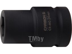 Головка ударная 1" 32мм 80L, 6-гранная CrMo CARBON CA-124150