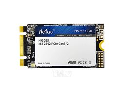 Внутренний SSD M.2 PCIe 3 x2 - 1ТB 2242 Netac N930ES Pro NVMe