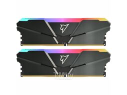 Оперативная память Netac Shadow RGB DDR4-3600 16G(8GB x 2) C18 Grey NTSRD4P36DP-16E