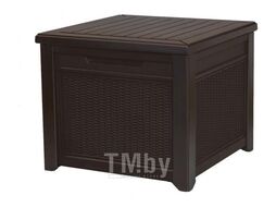 Столик-сундук Cube Rattan 208L, коричневый, Артикул: 237779