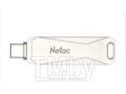 Флеш накопитель 64GB USB 3.0+TypeC FlashDrive Netac U785С