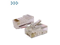 Коннектор RJ45 универсальный, cat.5e, неэкранированный TWT-PL45-8P8C