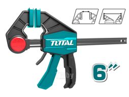 Струбцина пистолетная 63x150 мм TOTAL THT1340601