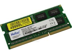 Оперативная память Netac Basic SO DDR3L-1600 8GB C11 NTBSD3N16SP-08