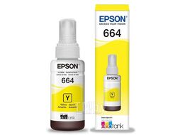 Контейнер Epson T6644 с жёлтыми чернилами 70мл