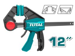 Струбцина пистолетная 63x300 мм TOTAL THT1340602