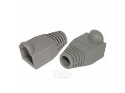 Защитный колпачок для штекера 8Р8С (Rj-45), серый (2шт.) REXANT 06-0084-A2