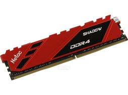 Оперативная память Netac Shadow DDR4-3200 16GB C16 Red NTSDD4P32SP-16R