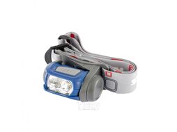 Фонарь налобный Sport, ABS пластик, CREE XP-E LED 3 Вт 120 лм + 3 эко LED, 8-18 часов, 3хААА Stern 90569