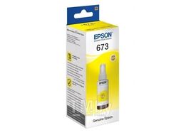 Контейнер Epson T6734 с жёлтыми чернилами 70мл