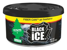 Ароматизатор в баночке Fiber Can "Черный Лед" (Black Ice) LITTLE TREES UFC-17855-24