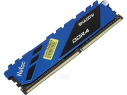 Оперативная память Netac Shadow DDR4-3200 8GB C16 Blue NTSDD4P32SP-08B