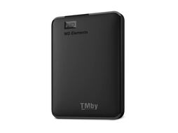 Внешний жёсткий диск WD Elements Portable WDBUZG0010BBK-WESN 1000ГБ 2,5" 5400RPM USB 3.0 Black