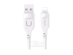 Кабель USB2.0 AM - Lightning 1.2м USAMS Lithe белый SJ565USB02