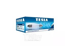 Автолампа C5W, 24V, 5W, SV8,5-8 TESLA B85302